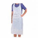 Aprons - Disposable - White Flat (Pack of 100) 